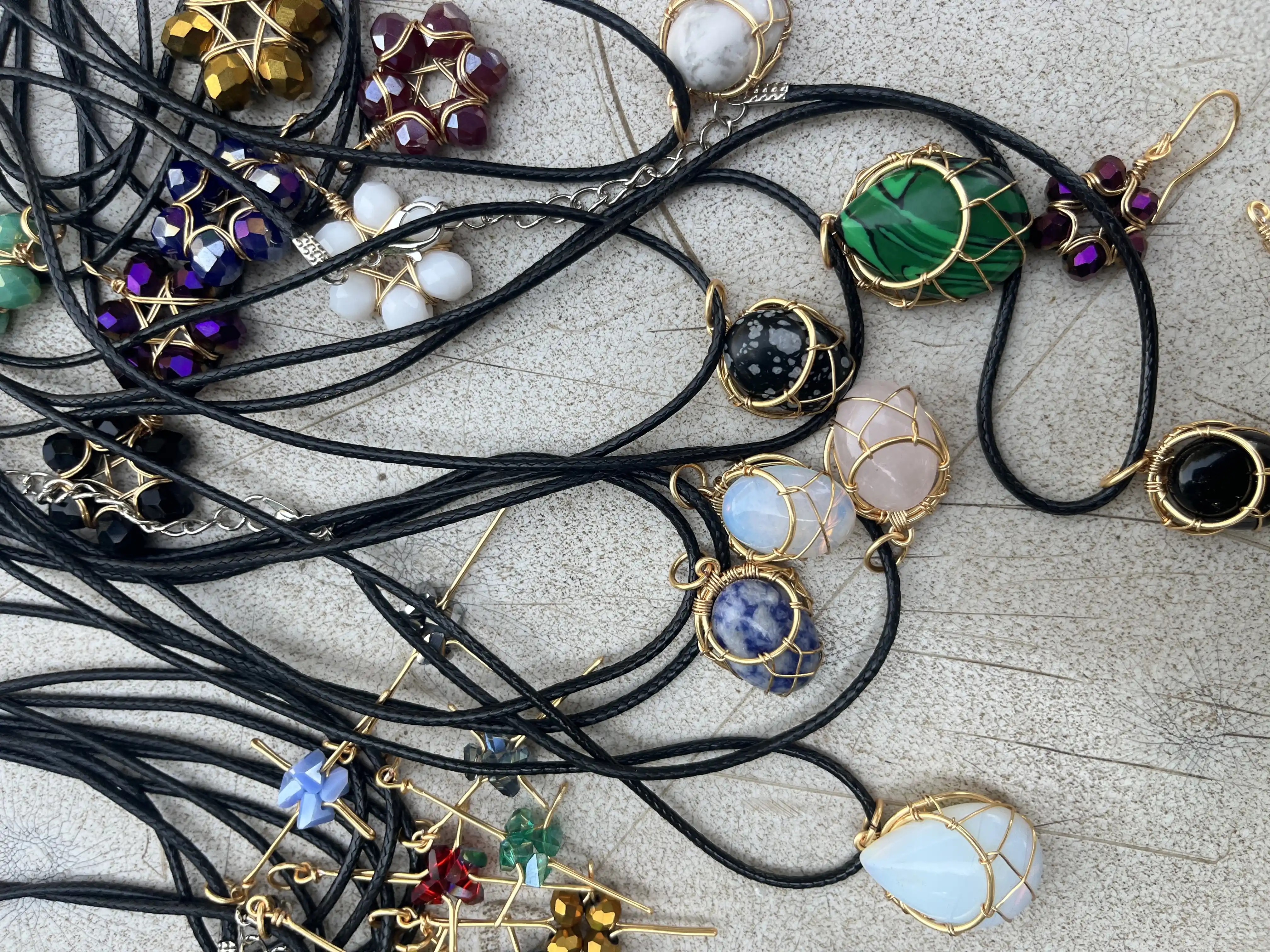 Biruh Adorn jewelry collection spread
